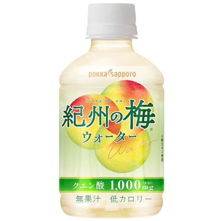 Rakuten - ポッカサッポロ 紀州の梅ウォーター 270ml ペットボトル 24本入 フレーバーウォーター うめ 紀州梅産 うめジュース