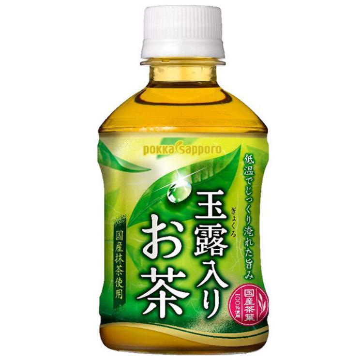 Rakuten - ポッカサッポロ 玉露入りお茶 275ml ペットボトル 24本入