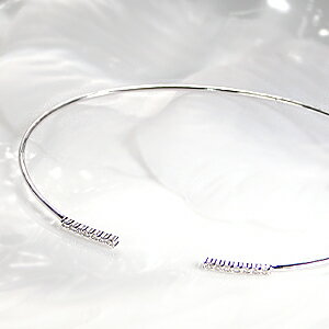 K18WG ダイヤモンド バングルジュエリー アクセサリー レディース ブレスレット ブレス ホワイトゴールド ゴールドバングル ダイヤモンド ブレス ダイヤ ...