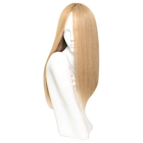 Rakuten - アレス 人毛100% 50cm 人毛 ストレート ロング かつら ウィッグ ゴールド◇ 3/25更新♪