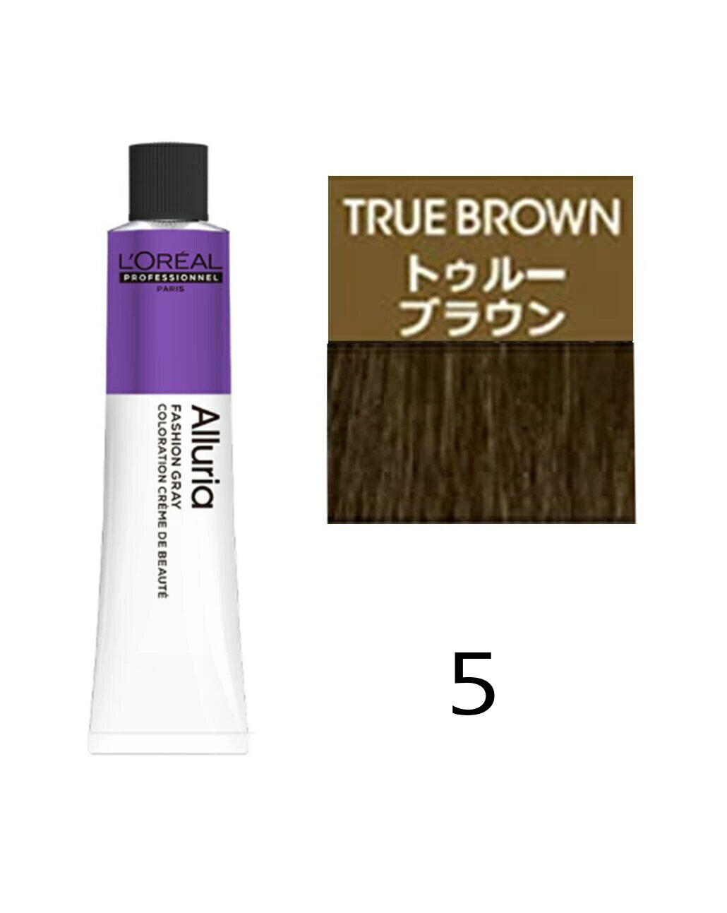 アルーリア [ トゥルー ブラウン 5 ]白髪染め ロレアル