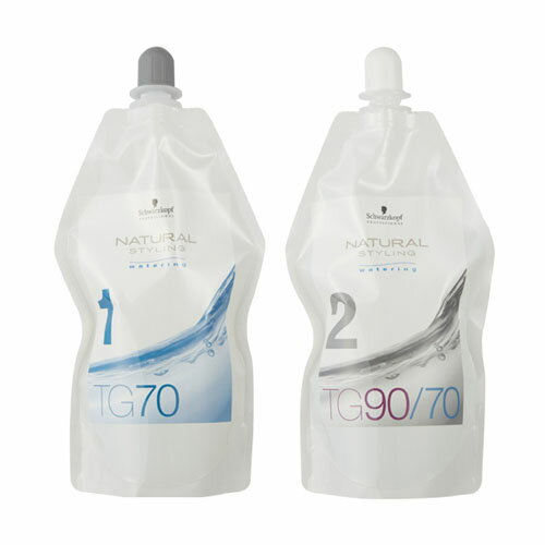 シュワルツコフ ナチュラルスタイリングウォータリング TG70 1 剤 / 2 剤 セット 各400ml [医薬部外品] 通販 7/1更新♪