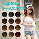 シールエクステ 人毛 ロング ブラウン ブラック ヘアエクステ 長さ52cm 20枚セット 楽天 市場 通販 10/23更新♪