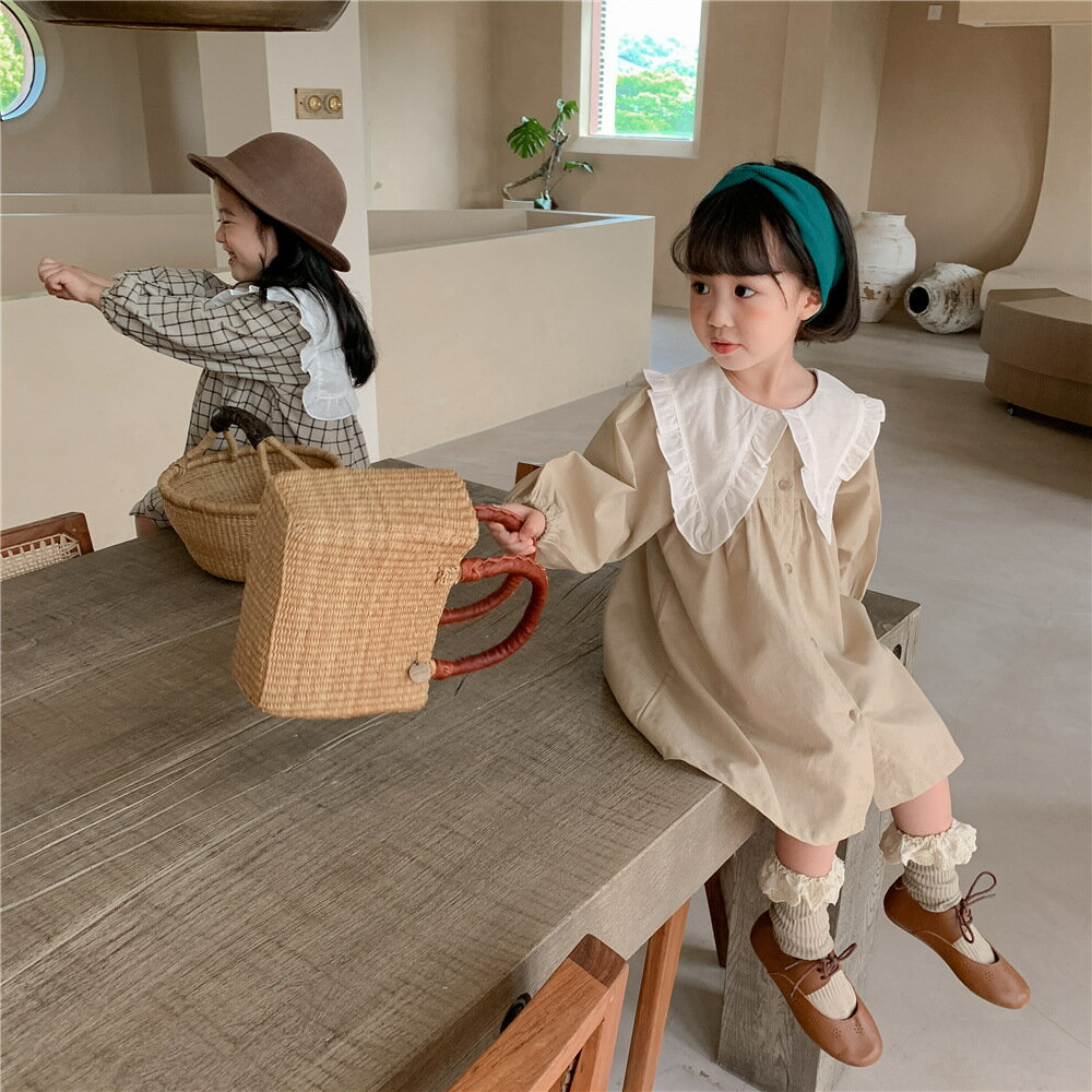 送料無料 子供服 ワンピース キッズ 女の子 ベビー服 秋冬 長袖ワンピース チェック柄 綿麻 子ども服 ガールズ 子供ドレス 七五三 誕生日 結婚式 お姫様 姉妹 双子 韓国子供服 キッズワンピース 子どもワンピース プレゼント 韓国ワンピース 小学生 入学式 卒業式 七五三