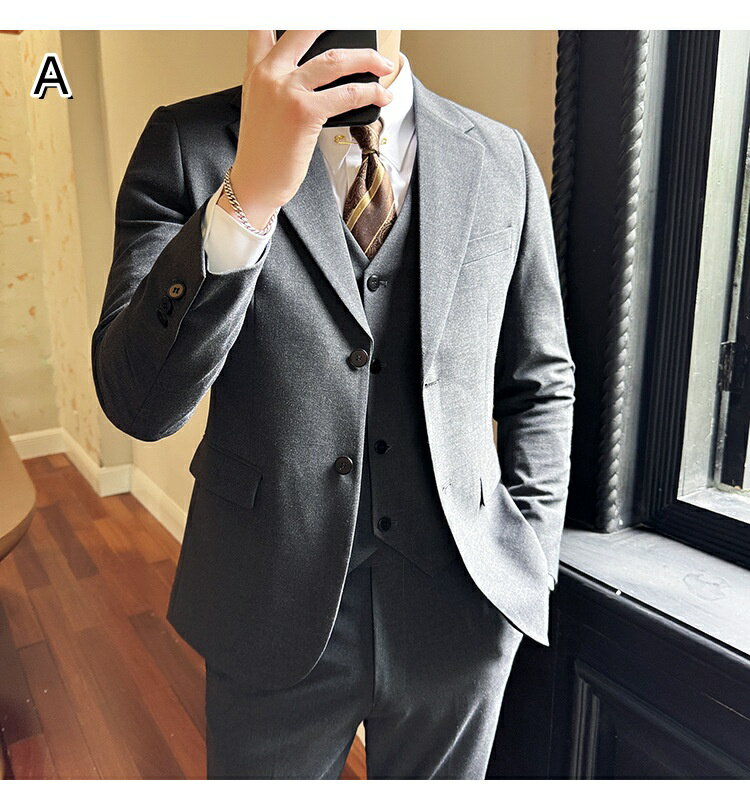 送料無料 3点セット ホストスーツ スリーピース スーツ メンズ スーツ ビジネススーツ メンズスーツ スリムスーツ スリーピーススーツ メンズ 大きいサイズ おしゃれスーツ 細身 紳士服 スリムパンツ 3ピーススーツ スーツセットアップ カジュアル ビジネススーツ