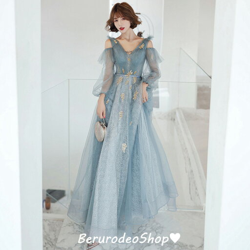 送料無料 イブニングドレス ブルー オフショルダー 肩出し ロングドレス 結婚式ドレス 二次会ドレス 長袖 チュール ドレス Aライン パーティードレス 発表会ドレス 演奏会ドレス オシャレ パフスリーブ S M L XL XXL XXXL 送料無料 イブニングドレス ブルー オフショルダー 肩出し ロングドレス 結婚式ドレス 二次会ドレス 長袖 チュール ドレス Aライン パーティードレス 発表会ドレス 演奏会ドレス オシャレ パフスリーブ S M L XL XXL XXXL