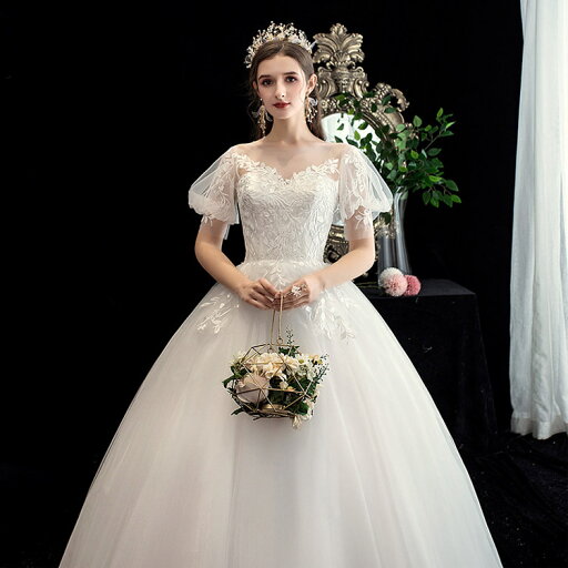 送料無料 激安 ウェディングドレス パフスリーブ 可愛い ロングドレス 白 結婚式ドレス 二次会ドレス 海外挙式 ウェディングドレス Aライン 姫系 ホワイトドレス プリンセスドレス 花嫁ドレス XS S M L XL XXL XXXL 送料無料 激安 ウェディングドレス パフスリーブ 可愛い ロングドレス 白 結婚式ドレス 二次会ドレス 海外挙式 ウェディングドレス Aライン 姫系 ホワイトドレス プリンセスドレス 花嫁ドレス XS S M L XL XXL XXXL