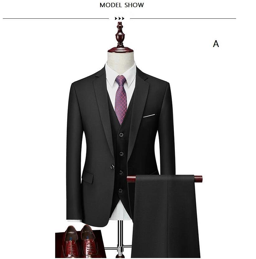 14色選択可 メンズスーツ スリーピース 無地 タキシード パンツスーツ メンズ 紳士服 礼服 フォーマル 就職活動 面接 リクルートスーツ ビジネススーツ 通勤 オフィス カジュアル 上品 結婚式 二次会 スリムスーツ 大人 大きいサイズ 30代40代50代