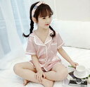 送料無料 子供服 パジャマ キッズ 半袖 子供服 女の子 夏服 子供パジャマ セットアップ ルームウェア 部屋着 寝間着 前開き tシャツ ハーフパンツ トップス ボトムス 男女兼用 可愛い 上着+ 半パンツ 110-160