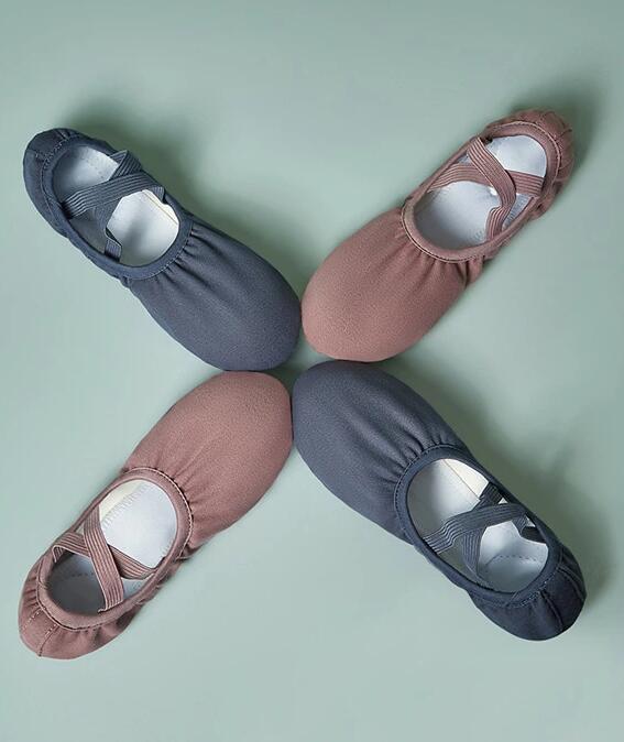 送料無料 バレエシューズ 子供 大人 シューズ ダンスシューズ トゥシューズ フラットシューズ スプリッ..