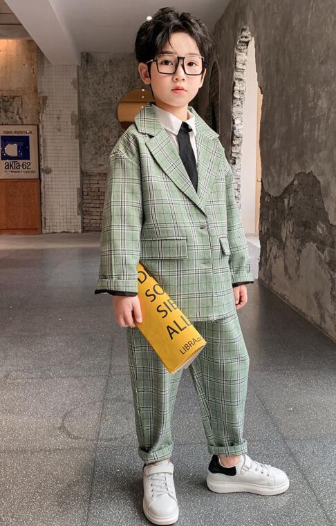 送料無料 卒業式 スーツ 男の子 2点セット ゆったり 子供スーツ キッズ通園 通学制服 120~170cm 子供チ..