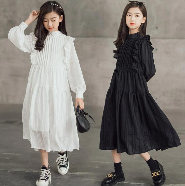 送料無料 ワンピース 長袖 春 秋 子供服 女の子 花柄 おしゃれ 韓国子ども服 ジュニア ベビー服 子供 ドレス 子供 ピアノ発表会 子どもドレス 誕生日 プレゼント お姫様 結婚式 カジュアル 可愛い 長袖 半袖 120 130 140 150 160 165