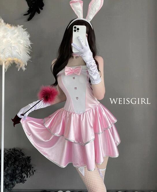 送料無料 サンタコスプレ衣装 レディース 超セクシー ワンピース パーティー衣装 女性 制服 萌え 誘惑 サンタクロース バニー クリスマス コスチューム バニーガール かわいい クリスマス 個性的 イベント プレゼント