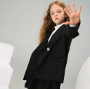 送料無料 女の子 スーツ ジャケット セーラー風 入学式 卒業式 制服 小学生 中学生 高校生 JK ジュニア 中学 受験 大きいサイズ おしゃれ 韓国風 卒服 入園祝い ギフト 卒園式 七五三 お受験 ピアノ 発表会 演奏会 110-170