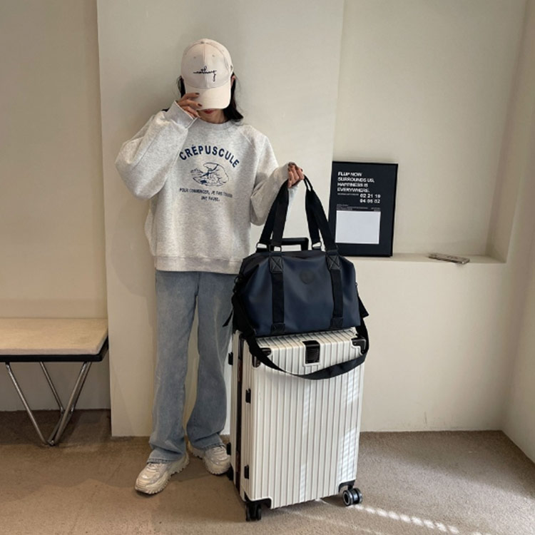 男女兼用 ボストンバッグ おしゃれ 大容量 カジュアル かわいい 旅行バッグ ボストンバッグ 修学旅行 カバン 斜めがけ スポーツ レディースバッグ 旅行かばん 部活 合宿 トラベル シンプル バック キャリーオン 手持ち 出張 ジム berush-10001925 Be-RushSHOP サンプル画像3