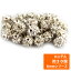 【送料無料】 丸 ロンデル 6mm (約30個) ホワイトシルバー(白銀) + クリスタル 正規品/30日間保証 金具 アクセサリー パーツ ハンドメイド 素材 手芸 石 ストーン ブレスレット ビーズ シルバー ゴールド