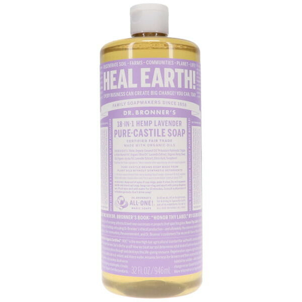 ドクターブロナー Dr.Bronner's マジックソープ ラベンダー 944ml / 946ml 