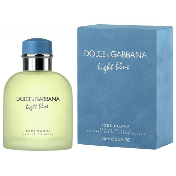 D＆G ドルチェ＆ガッバーナ ライトブルー プールオム EDT オードトワレ SP 75ml 香水