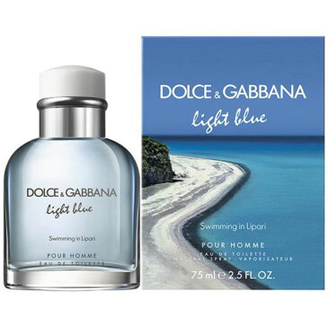 ドルチェ＆ガッバーナ ライトブルー スイミング イン リパリ プールオム EDT オードトワレ SP 75ml (香水) DOLCE ＆ GABBANA