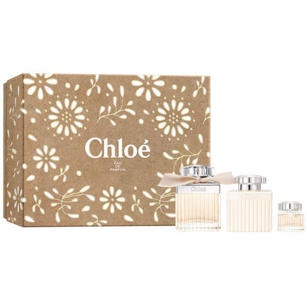 クロエ オードパルファム 3P コフレセット EDP75ml ＋EDPミニ5ml＋ボディローション100ml 香水 CHLOE 