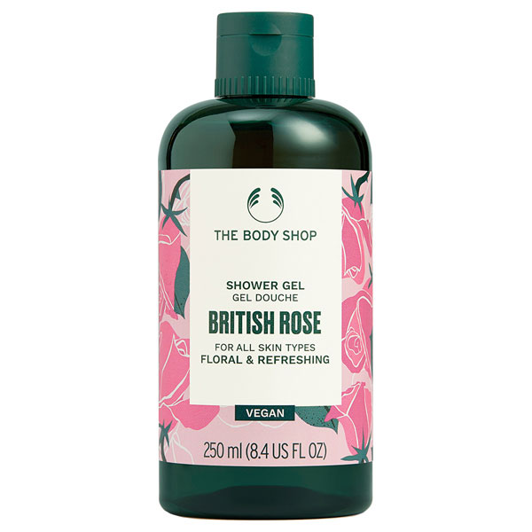 ザ・ボディショップ シャワージェル ブリティッシュローズ 250ml THE BODY SHOP