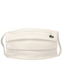 Lacoste L.12.12 Face Protection Mask in Cotton型番：RF6100寸法：21cm x 10cm最大使用時間推奨、4時間程度。20回の洗浄が保証されています。コットン（100％）メーカー　ラコステ広告文責　株式会社エムシーツ　045-482-5961区分　・中国、その他