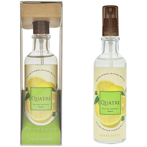キャトル グレープフルーツの香り N EDT EDT オードトワレ SP 80ml QUATRE