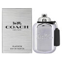 【訳あり】 コーチ マン プラチナム EDP オードパルファム SP 100ml 【箱不良】 香水 COACH 【あす楽】