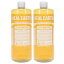 【2本セット】 ドクターブロナー Dr.Bronner's マジックソープ シトラス 944ml / 946ml (並行輸入品) 【あす楽】
