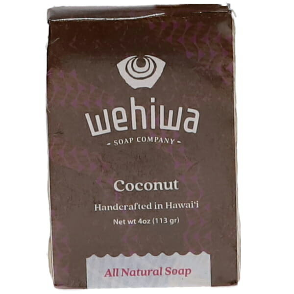 ヴェヒヴァ バーソープ ココナッツ 113g Wehiwa Bar Soap 【1月5日発送予定】