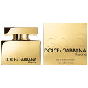 D＆G 【訳あり】 ドルチェ＆ガッバーナ ジ ワン (ザ ワン) ゴールド インテンス EDP オードパルファム SP 50ml 【箱不良】 香水 【あす楽】