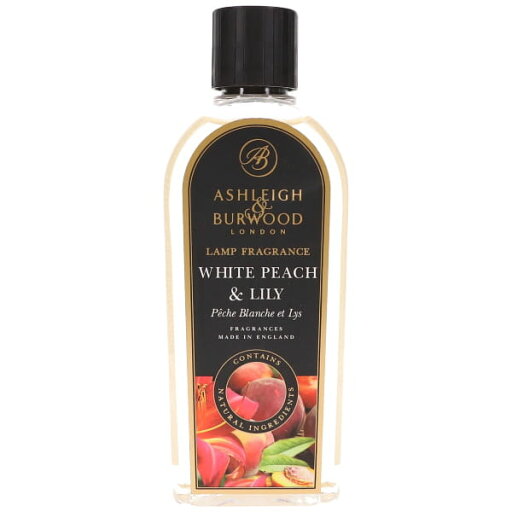アシュレイ&バーウッド フレグランスランプ用オイル ホワイトピーチ&リリー 500ml ASHLEIGH&BURWOOD アシュレイ&バーウッド フレグランスランプ用オイル ホワイトピーチ&リリー 500ml ASHLEIGH&BURWOOD