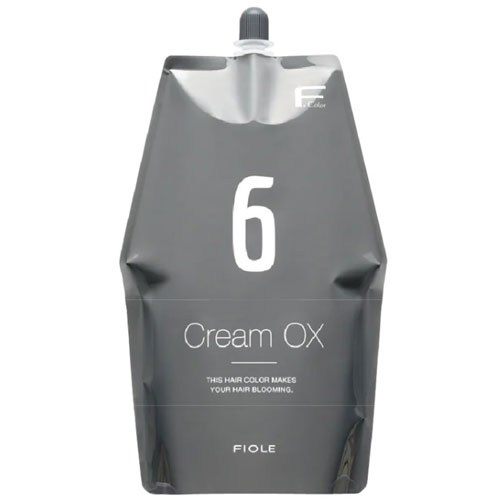 6本セット 【ケース販売】 フィヨーレ クリーム OX 6% 2000ml FIOLE