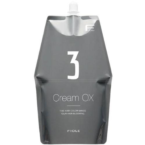 6本セット 【ケース販売】 フィヨーレ クリーム OX 3% 2000ml FIOLE