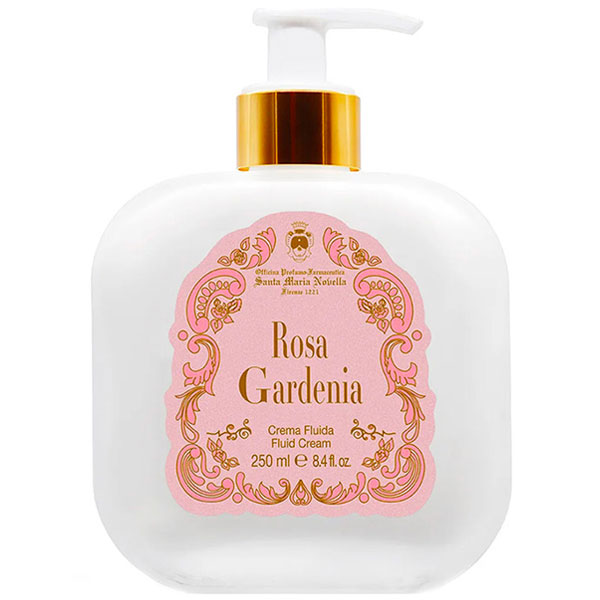 Rakuten - 送料無料 サンタ マリア ノヴェッラ ボディミルク ローザ・ガーデニア ガラスボトル 250ml SANTA MARIA NOVELLA