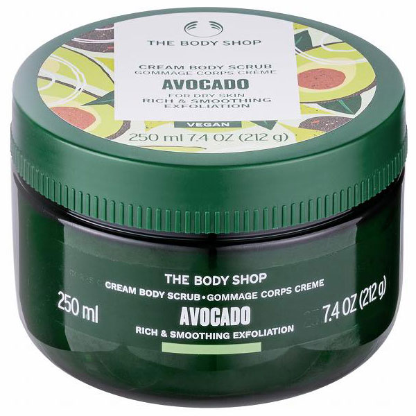 ザ・ボディショップ ボディスクラブ アボカド 250ml 正規品 THE BODY SHOP