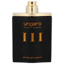 【訳あり】 エマニュエル ウンガロ 3 III プールオム EDT オードトワレ SP 100ml テスター 香水