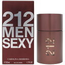 【訳あり】 キャロライナヘレラ 212 セクシー フォーメン EDT オードトワレ SP 50ml 【箱不良】 香水 【営業日13時まで当日発送】
