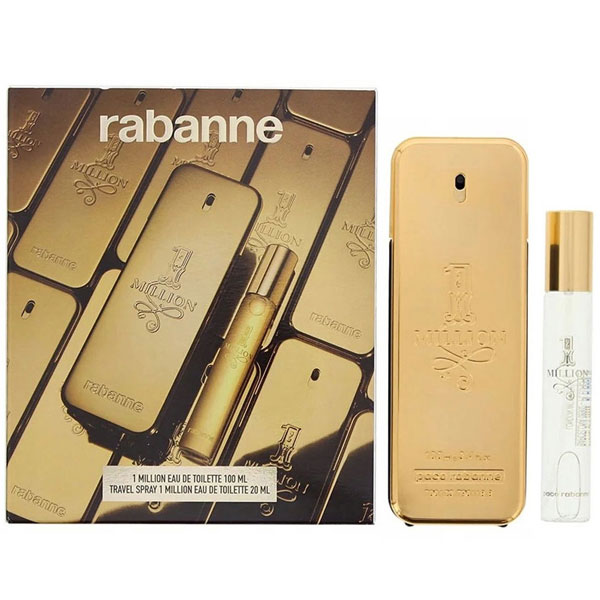 パコラバンヌ ワンミリオン 2P コフレセット EDT100ml+EDT20ml 香水 PACO RABANNE