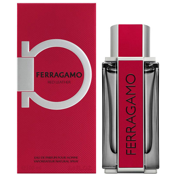 送料無料 フェラガモ レッドレザー プールオム EDP オードパルファム SP 100ml 香水 F ...