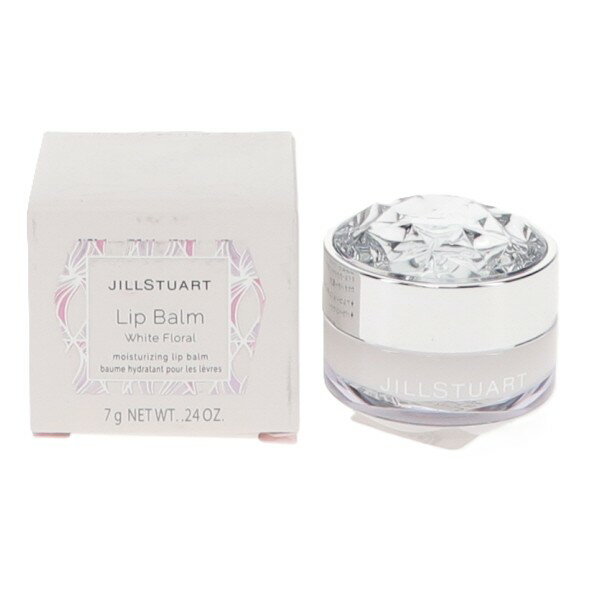 【訳あり】 ジルスチュアート リップバーム ホワイトフローラル 7g 【外装不良】 JILLSTUART 【1月5日発送予定】