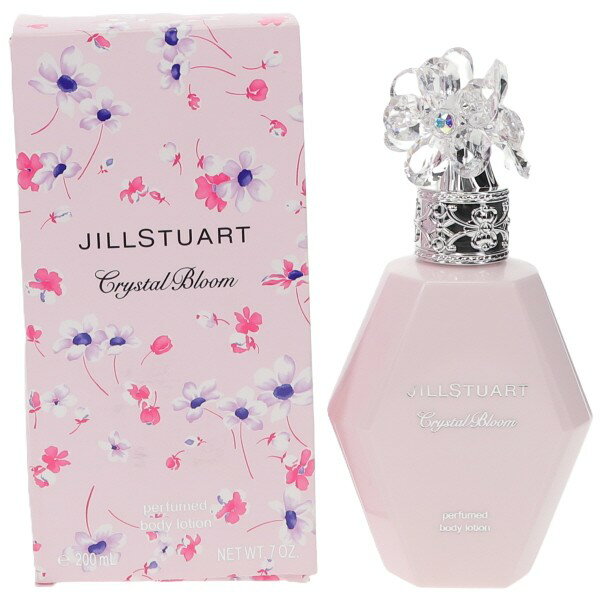 【訳あり】 ジルスチュアート クリスタルブルーム パフュームド ボディローション 200ml 【外装不良】 JILLSTUART 【営業日13時まで当日発送】