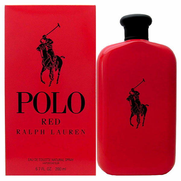 楽天市場】ラルフローレン ポロ レッド オードトワレの通販