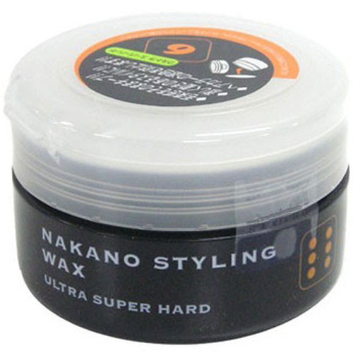 ナカノ スタイリング ワックス 6 (ウルトラスーパーハード) 黒 90g NAKANO 【営業日13時まで当日発送】