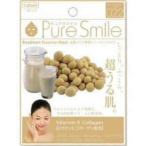 ピュアスマイル (Pure Smile) エッセンスマスク 大豆 イソフラボン エキス パック