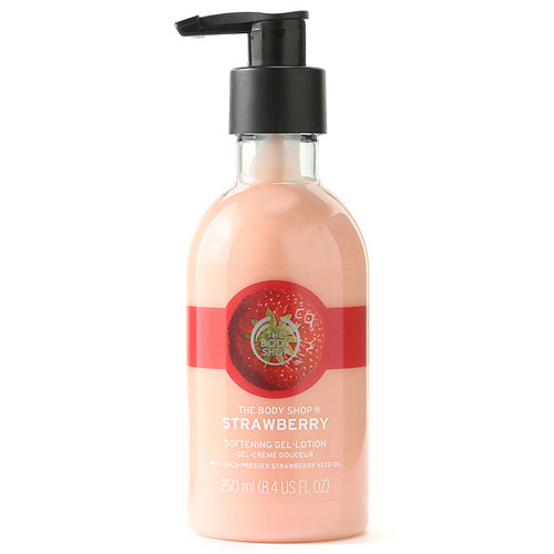 【3980円以上で送料無料】 ザ・ボディショップ ジェル ローション ストロベリー 250ml THE BODY SHOP