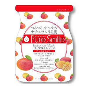 ピュアスマイル (Pure Smile) エッセンス ヨーグルト マスク アップルマンゴー 1枚入