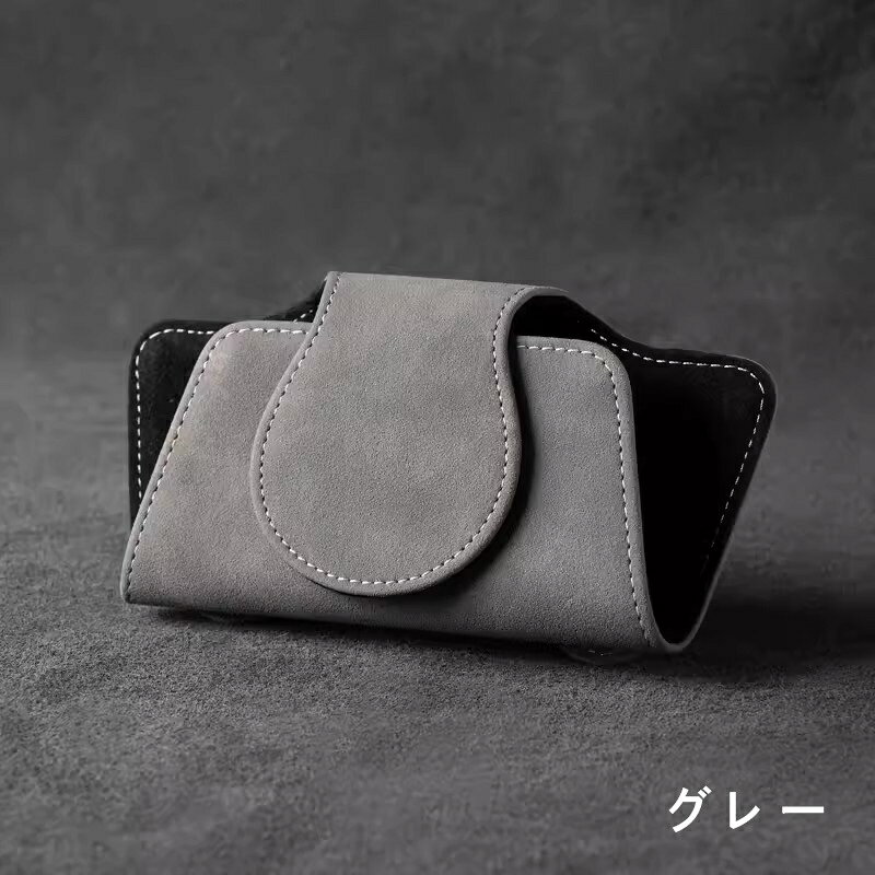 車用 メガネ収納ケース メガネボックス 眼鏡 サンバイザー取付 サンバイザー 小物...