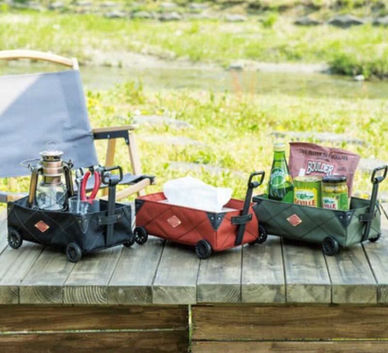 レトロ キャンプ ティッシュケース おしゃれ カート 吊り下げ ティッシュカバー 壁掛け ブラック カー..