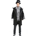 魔術師 コスプレ コスチューム ハロウィン 衣装 男性 マジシャン 手品師 調教師 サーカス ピエロ タキシード コスチューム コスプレ 仮装 パーティー変装 ...